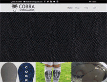 Tablet Screenshot of cobrashinguards.com